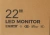 Монитор NPC 21.45" MF2204 черный VA LED 5ms 16:9 HDMI 200cd 178гр/178гр 1920x1080 75Hz VGA FHD