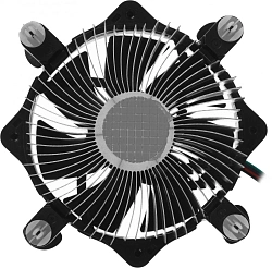 Устройство охлаждения(кулер) Deepcool Alta 9 PWM Soc-1700/1851 черный 4-pin 18-33dB Al 65W 208gr Ret (DP-ICAP-AT9-17)