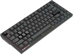 Клавиатура A4Tech Bloody MS76 темно-серый USB Multimedia for gamer LED (MS76)