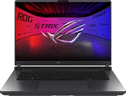 Ноутбук Asus ROG Strix G16 G615LR-S5162 Core Ultra 7 255HX 16Gb SSD1Tb NVIDIA GeForce RTX5070Ti 12Gb 16" IPS WQXGA (2560x1600) без ОС grey WiFi BT Cam (90NR0LR1-M00670)