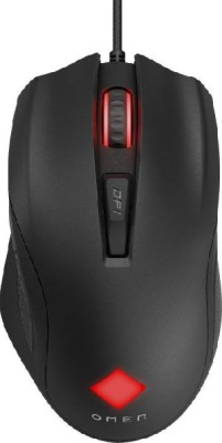 Мышь HP OMEN Vector Mouse черный оптическая (16000dpi) USB (6but)