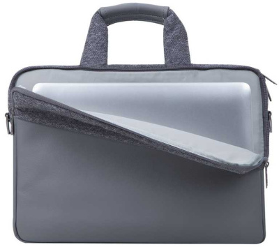 Сумка для ноутбука 15.6" Riva 7930 серый полиэстер (7930 GREY)