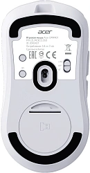 Мышь Acer OMR401 белый оптическая 12000dpi беспров. BT/Radio USB 5but (ZL.MCECC.05D)