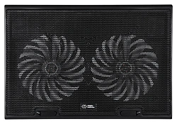 Подставка для ноутбука Digma D-NCP170-2 17"390x270x27мм 20дБ 2xUSB 2x 150ммFAN 600г черный