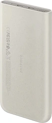 Мобильный аккумулятор Samsung EB-U2510 10000mAh 25W 3A 2xUSB-C беспров.зар. бежевый (EB-U2510XUEGRU)