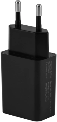 Сетевое зар./устр. Buro BUWA1 10.5W 2.1A USB-A черный (BUWA10S100BK)