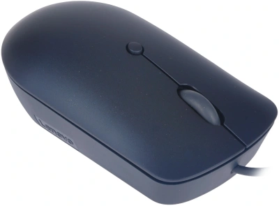 Мышь Lenovo 540 синий оптическая 2400dpi USB2.0 (GY51D20878)
