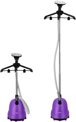 Отпариватель напольный Kitfort КТ-9353 2200Вт фиолетовый/серебристый