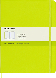 Блокнот Moleskine CLASSIC QP092C2 XLarge 190х250мм 192стр. нелинованный твердая обложка лайм