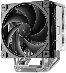 Устройство охлаждения(кулер) Deepcool AG600 нет подсветки Soc-AM5/AM4/1200/1700/1851 серебристый/черный 4-pin 29.22dB Al+Cu 260W 686gr Ret (R-AG600-BKNPMG2-G)