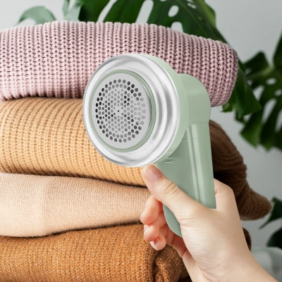 Машинка для снятия катышков Kitfort КТ-6236 оливковый