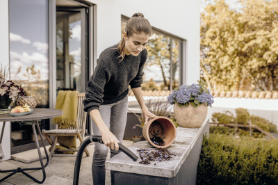 Строительный пылесос Karcher WD 6 P S V-30/6/22/T 1300Вт (уборка: сухая/сбор воды) желтый