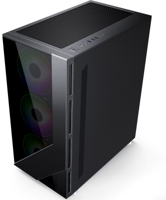 Корпус Formula V-LINE 7713 черный без БП ATX 3x120mm 6x140mm 2xUSB2.0 1xUSB3.0 audio bott PSU