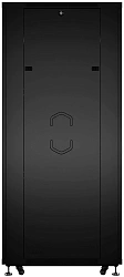 Шкаф коммутационный Cabeus (ND-05C-42U80/80-BK) напольный 42U 800x800мм пер.дв.перфор. задн.дв.перфор. 800кг черный 700мм 2055мм IP20 сталь