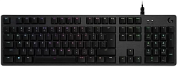 Клавиатура Logitech G512 Carbon Red Linear механическая черный USB Multimedia for gamer LED (920-009374)