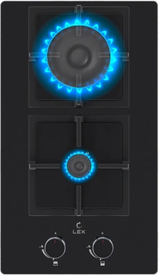 Газовая варочная поверхность Lex GVG 324 BBL черный
