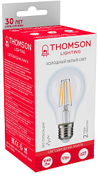Лампа филам. Thomson Filament TH-B2332 11Вт цок.:E27 груша 220B св.свеч.бел.хол. A60 (упак.:1шт)