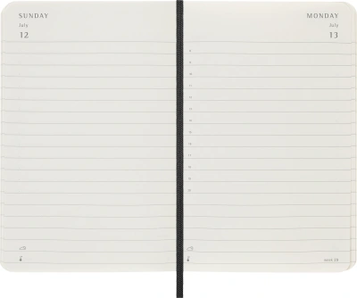 Ежедневник Moleskine CLASSIC SOFT Pocket 90x140мм 400стр. мягкая обложка черный