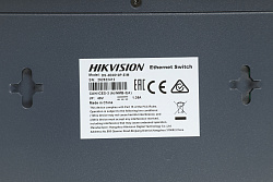 Коммутатор Hikvision DS-3E0510P-E/M 9x1Гбит/с 1SFP 8PoE 58W неуправляемый
