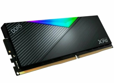 Память DDR5 32GB 7200MHz A-Data AX5U7200C3416G-DCLARBK XPG Lancer RGB OEM Gaming PC5-57600 CL34 DIMM ECC 288-pin 1.4В Intel single rank с радиатором OEM