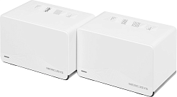 Бесшовный Mesh роутер Mercusys Halo H27BE (HALO H27BE(2-PACK)) BE3600 10/100/1000BASE-TX белый (упак.:2шт)