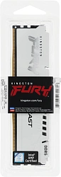 Память DDR5 32GB 6400MHz Kingston KF564C32BW-32 Fury Beast RTL Gaming PC5-51200 CL32 DIMM 288-pin 1.4В single rank с радиатором Ret