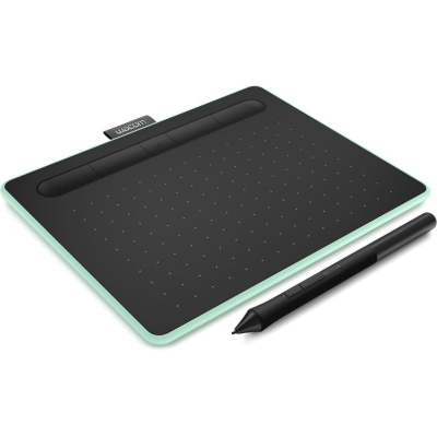 Графический планшет Wacom Intuos CTL-4100WLE-N Bluetooth/USB фисташковый