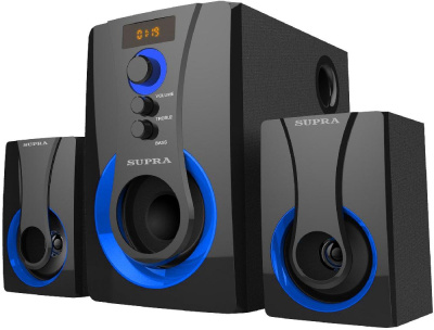 Минисистема Supra SMB-310 черный 60Вт FM USB BT SD