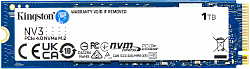 Накопитель SSD Kingston PCIe 4.0 x4 1TB SNV3S/1000G NV3 M.2 2280