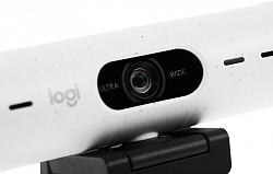 Камера Web Logitech HD Webcam Brio 500 белый 4Mpix (1920x1080) USB Type-C с микрофоном (960-001428)