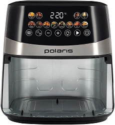 Аэрогриль Polaris PAF 8005W 7.5л 1800Вт черный (026987)