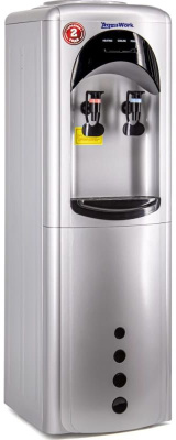 Кулер Aqua Work 17LDR напольный электронный серебристый/черный