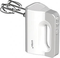 Миксер ручной Vitek VT-HM5001 800Вт белый/серебристый