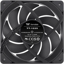 Вентилятор Thermaltake TOUGHFAN 12 Pro 120x120x25mm черный 4-pin 22.6dB Ret (CL-F159-PL12BL-A)