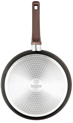 Сковорода Rondell Fest RDA-1338 круглая 24см покрытие: Xylan Plus ручка несъемная (без крышки) черный