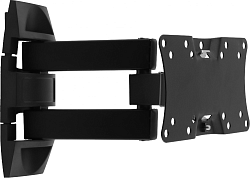 Кронштейн для телевизора Holder LCDS-5065 черный 19"-32" макс.30кг настенный поворот и наклон
