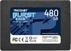 Накопитель SSD Patriot SATA-III 480GB PBE480GS25SSDR Burst Elite 2.5"