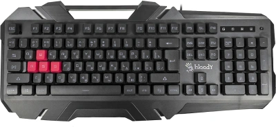 Клавиатура A4Tech Bloody B150N черный USB for gamer LED