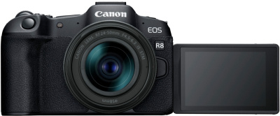 Фотоаппарат Canon EOS R8 черный 24.2Mpix 3" UHD 4K WiFi LP-E17