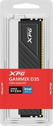 Память DDR4 8GB 3600MHz A-Data AX4U36008G18I-SBKD35 XPG Gammix D35 RTL Gaming PC4-28800 CL18 DIMM 288-pin 1.35В dual rank с радиатором Ret