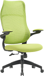 Кресло Cactus CS-MC505-GN салатовый сиденье салатовый сетка/ткань крестов. пластик пластик черный