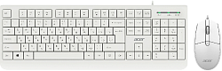 Клавиатура + мышь Acer OCC400 клав:белый мышь:белый USB (ZL.ACCCC.014)