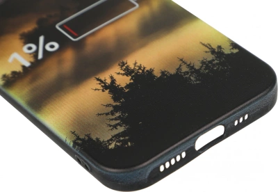 Чехол (клип-кейс) Gresso для iPhone 13 Meridian черный/бежевый (GR17AAAE8896)