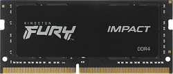 Память DDR4 32GB 3200MHz Kingston KF432S20IB/32 Fury Impact RTL PC4-25600 CL20 SO-DIMM 260-pin 1.2В dual rank Ret
