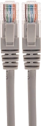 Патч-корд Rexant 02-0100-3 U/UTP RJ-45 вил. кат.5E 3м серый LSZH