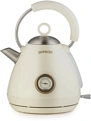 Чайник электрический Gorenje K17CD 1.7л. бежевый корпус: металл
