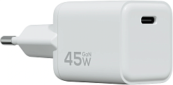 Сетевое зар./устр. Magssory ACH006w 45W (PD3.0+PPS+QC4+AFC+FCP+SCP) универсальное белый