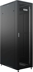 Шкаф серверный NTSS Премиум (NTSS-R42U80100PD/PDD-BL) напольный 42U 800x1000мм пер.дв.перфор. металл 900кг серый 910мм 160кг 1987мм IP20 сталь