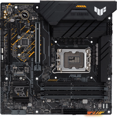 Материнская плата Asus TUF GAMING B660M-PLUS D4 Soc-1700 Intel B660 4xDDR4 mATX AC`97 8ch(7.1) 2.5Gg RAID+HDMI+DP