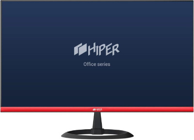 Монитор Hiper 24.5" EasyView FH2501 черный/красный TN LED 5ms 16:9 DVI HDMI M/M матовая 250cd 170гр/160гр 1920x1080 75Hz VGA FHD 3.6кг